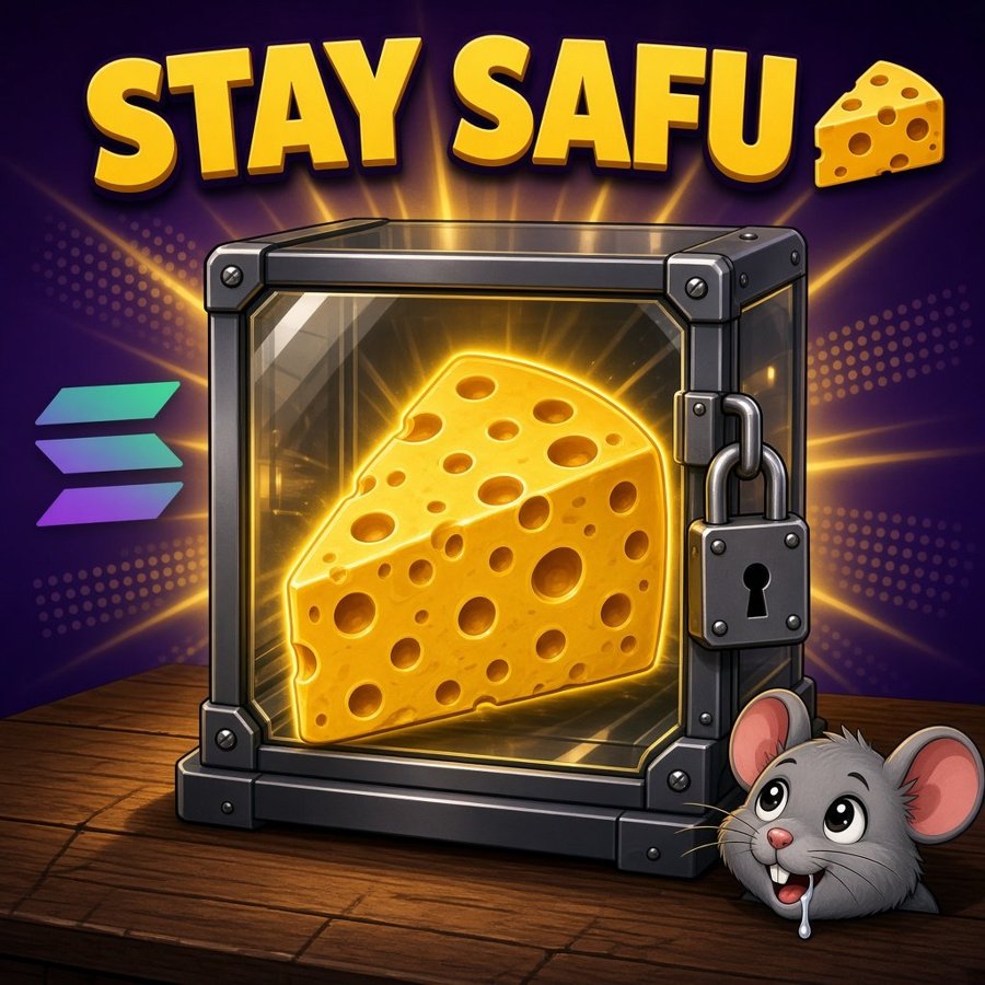 Stay SAFU: cheese locked in a safe